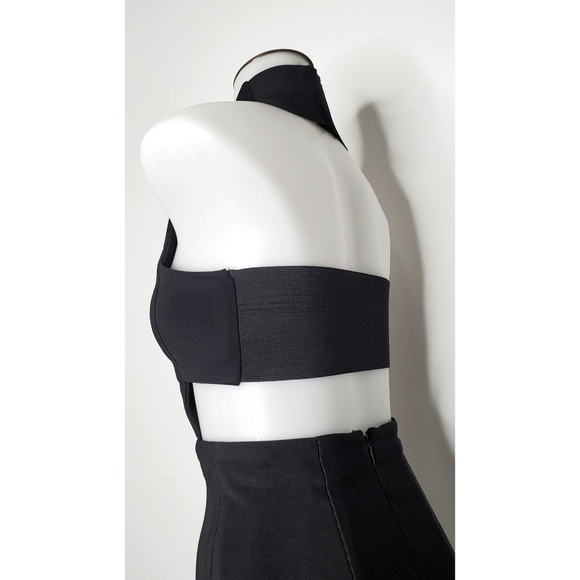 Solace London | Aya Halter Knee Length Dress - Picture 4 of 10